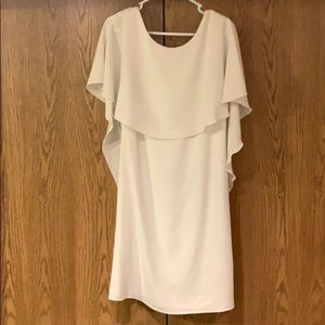 White cocktail dress